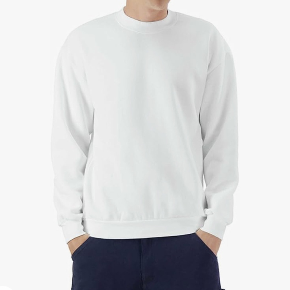 Men's Classic White Sweater